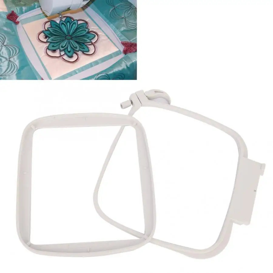 Пластиковые швейные инструменты PA202 Splendid Square Hoop 120x120 мм аксессуары для швейной