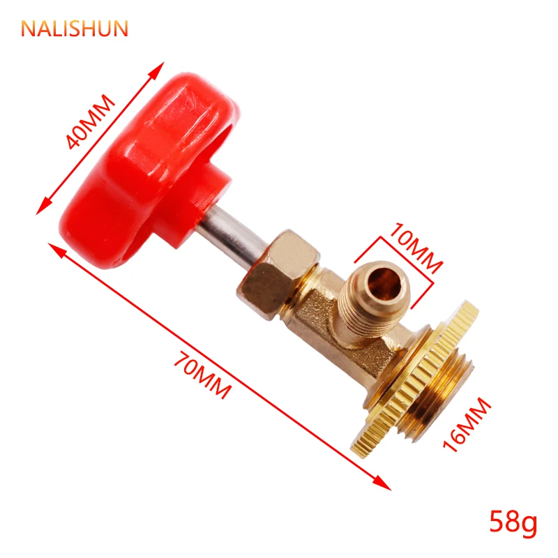 Открывалка для бутылок с открытым клапаном r134a инструменты кондиционирования