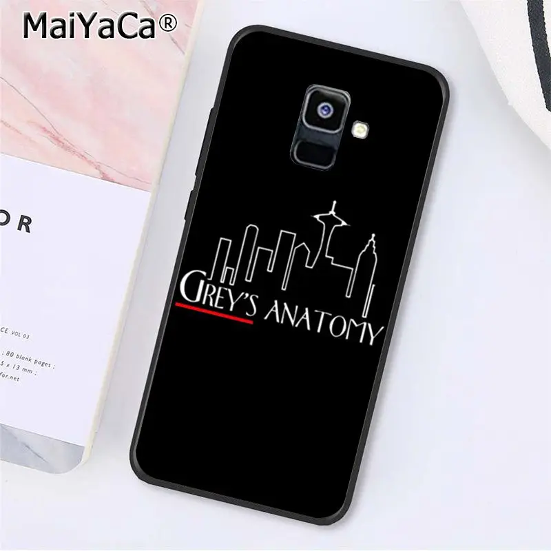 MaiYaCa Американский ТВ Анатомия чехол для телефона для samsung Galaxy A7 A8 A6 плюс A750 A9 A50 A70 A20 A30 A40