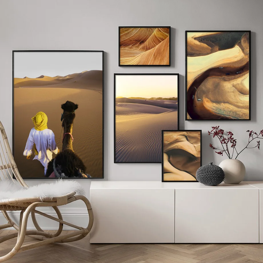 Пустынная лама Антилопа Каньон цитаты настенный художественный принт Картина на