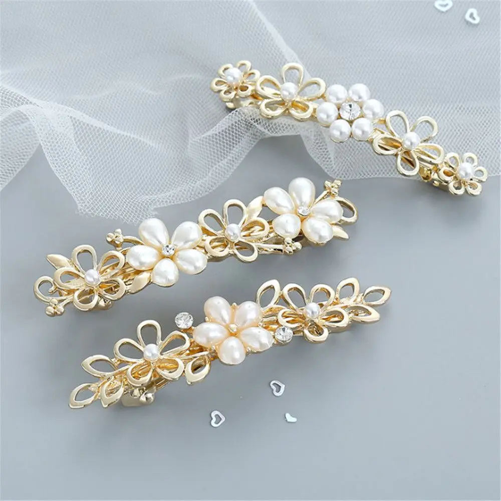 Новинка Женская обувь с украшением в виде цветов и металлические заколки для