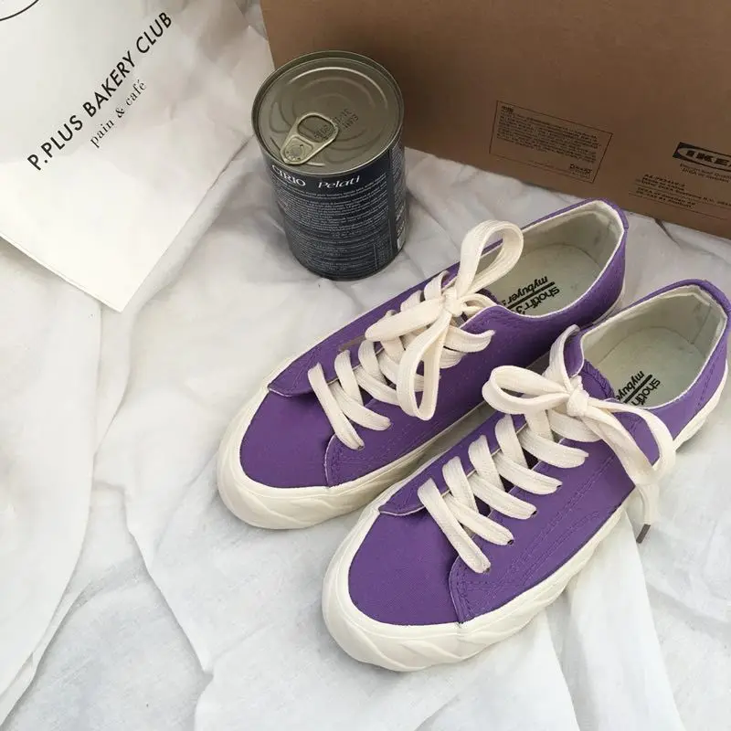 Кеды женские с перекрестной шнуровкой повседневные холщовые кроссовки на