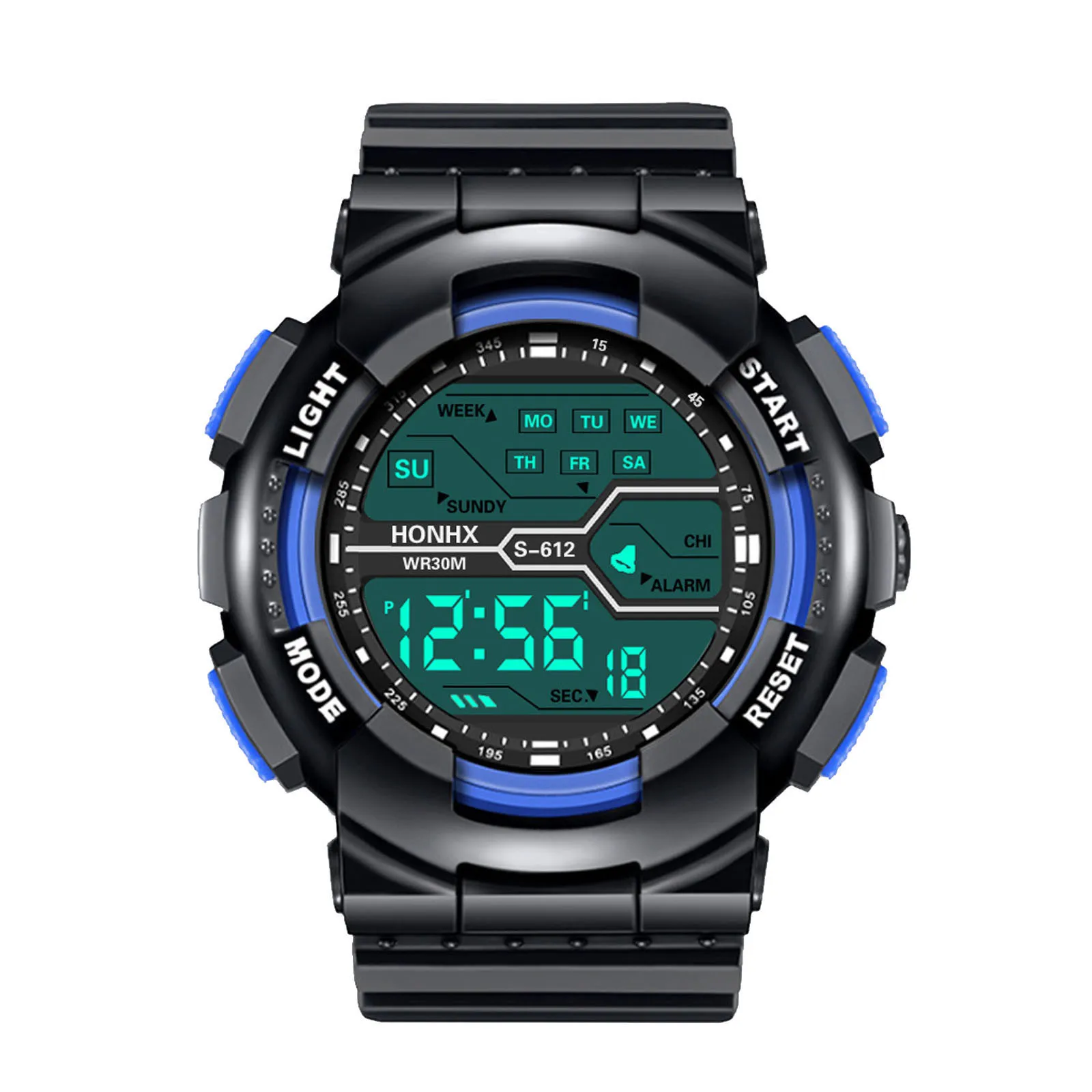 

Sports Men's Electronic Watches Top Waterproof Led Digital Date Military Sport Rubber Quartz Watch Alarm Digital Wristwatches