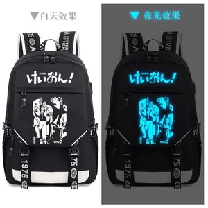 Холщовый Рюкзак для школьников и косплея, K-ON