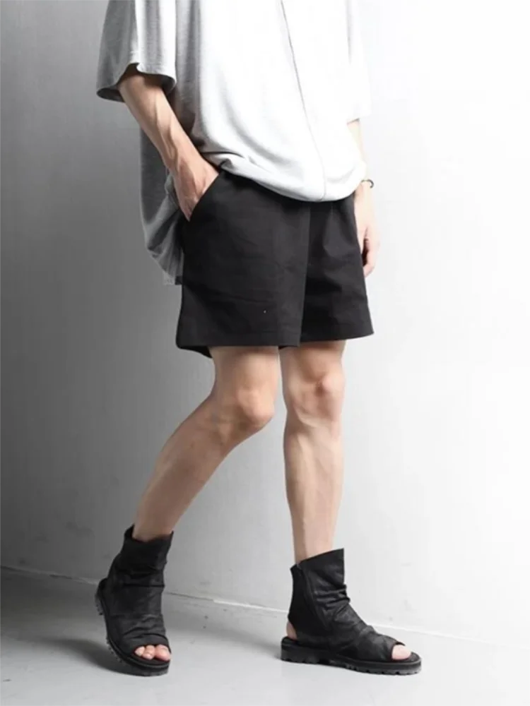 

Men's Shorts Summer New Classic Simple Dark Basic Fashion Trend Casual Straight Loose Oversized Shorts