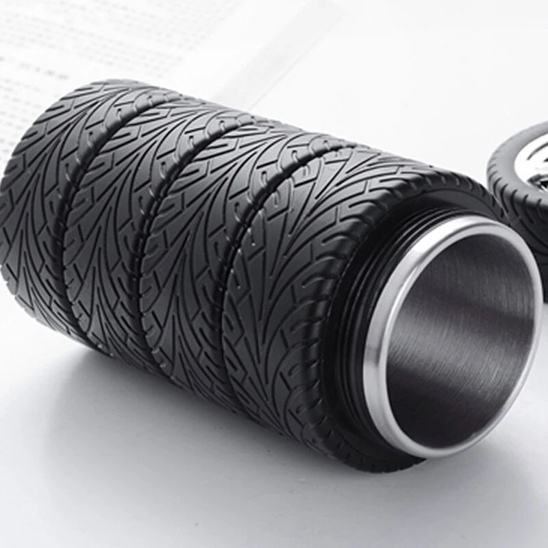 320 мл кофейная чашка герметичная Автомобильная кружка 304 для воды из нержавеющей