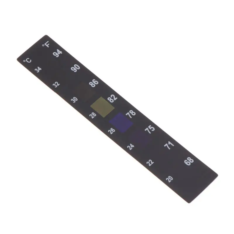 Аквариумный термометр стикер для аквариума температура цифровая шкала этикетка