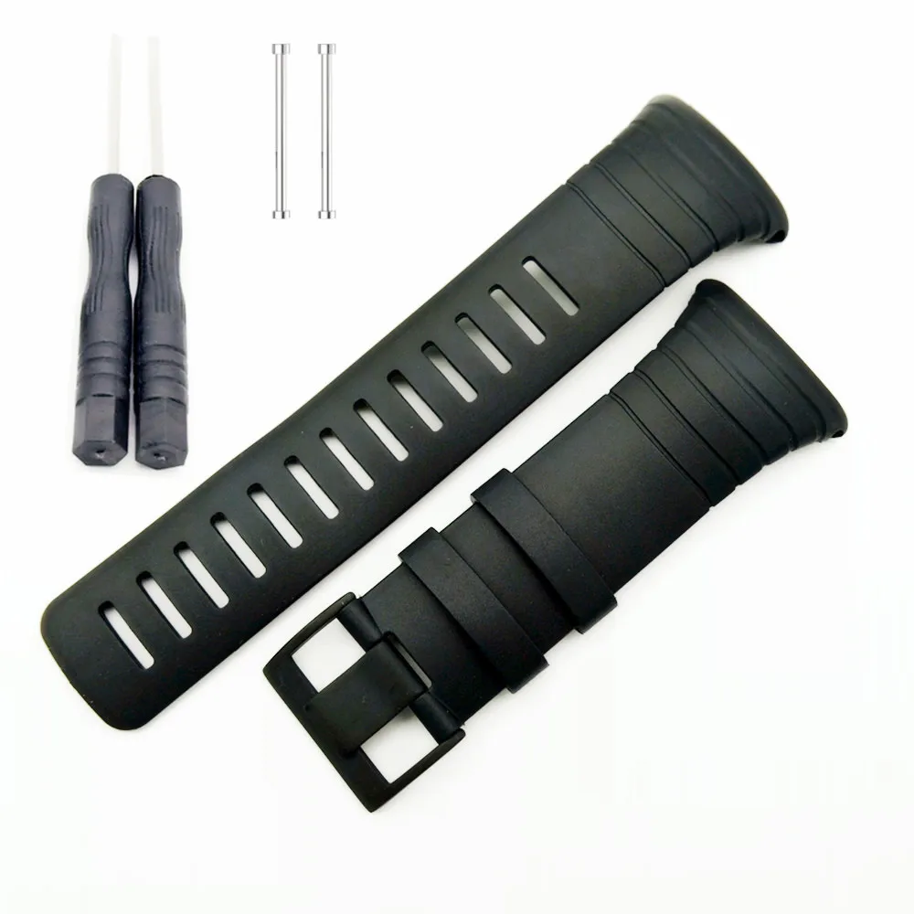 

Силиконовые смарт-часы, ремешок для часов, резиновый ремешок, браслет, браслет 25 мм для SUUNTO CORE, наручные часы, ремень, Бесплатные инструменты