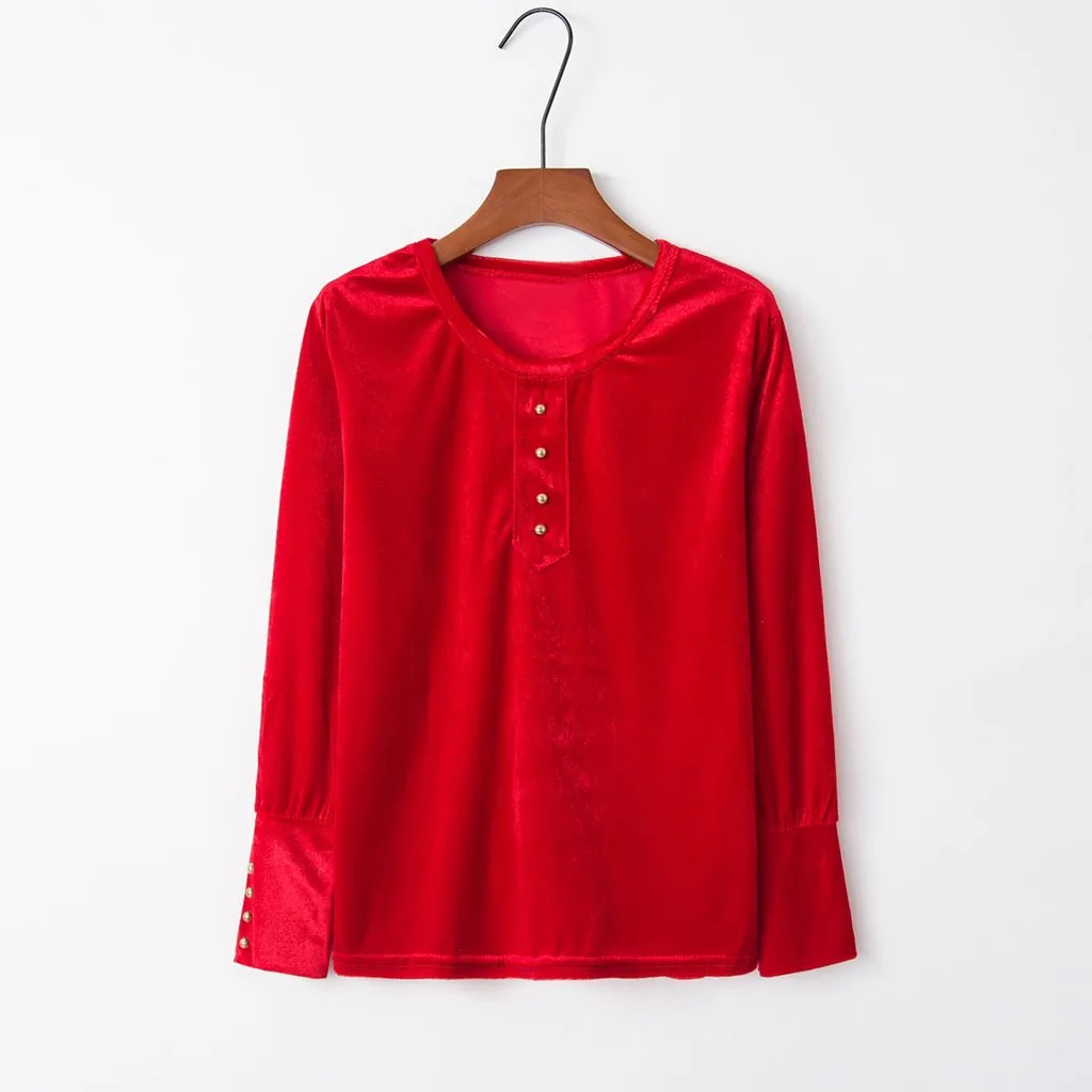 

Sweatshirt Women's Clothing Solid Hoodies Velvet Button Long Sleeve Casual Cotton Solid color sweatshirt oversize Sweatshirt