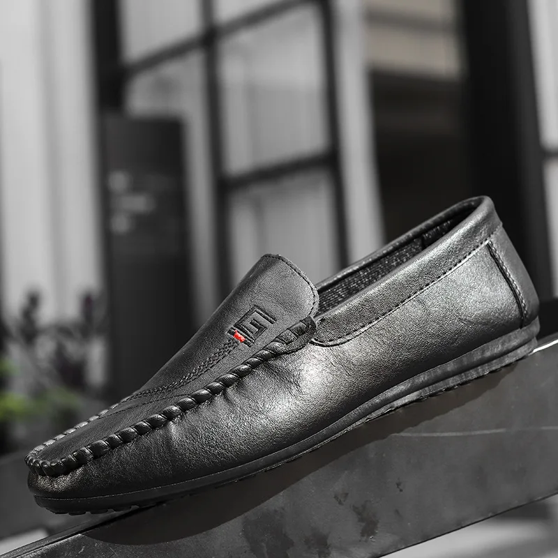 

Men Shoes Loafers Casual Leather Luxury Designer Social Driving Brand Adult Fashion Moccasins Men Loafers Shoes Sapato Masculino