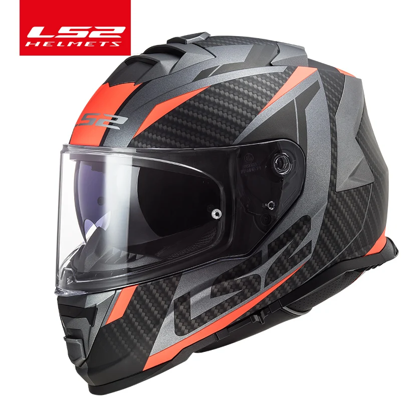 

Мотоциклетный шлем LS2 FF800, защитный шлем на все лицо, с системой без тумана