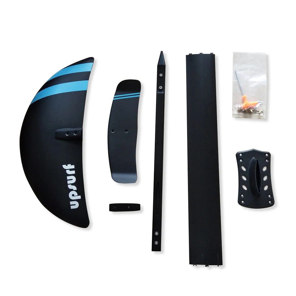 SUP алюминиевая фольга с алюминиевой мачтой 3K Углеродные крылья алюминиевый