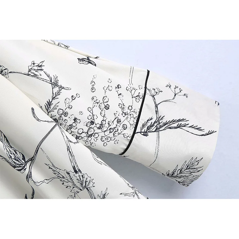 2021 Женский комплект 2 шт. свободная рубашка и брюки блузка широкие элегантные