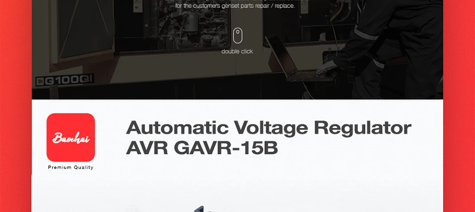 GAVR-15B avr Генератор Регулятор напряжения трехфазный Универсальный бесщеточный регулятор напряжения s/стабилизаторы