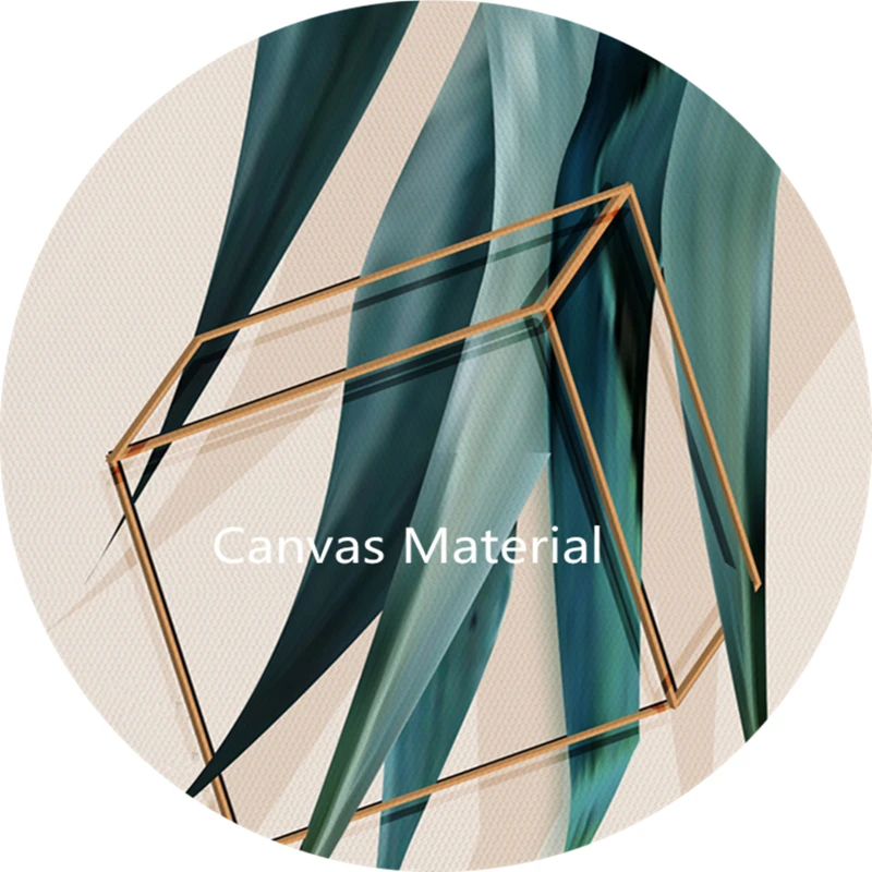 Розовые и зеленые морские накидки настенные принты Пляжное масло живопись