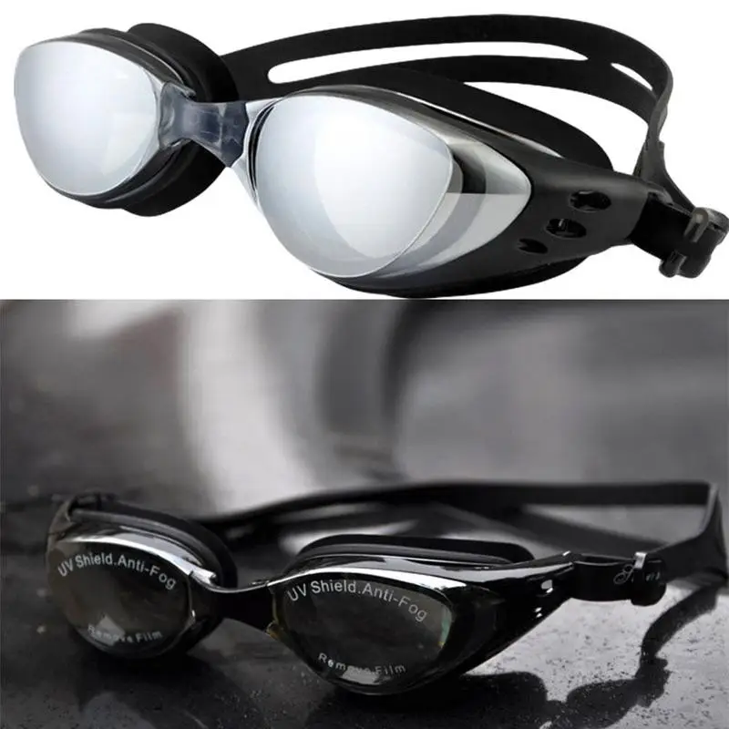 

Swimming goggles Myopia Men and women Anti-Fog professional eyewear silicone Waterproof P0T2 Pool s Swimming glasses Adult