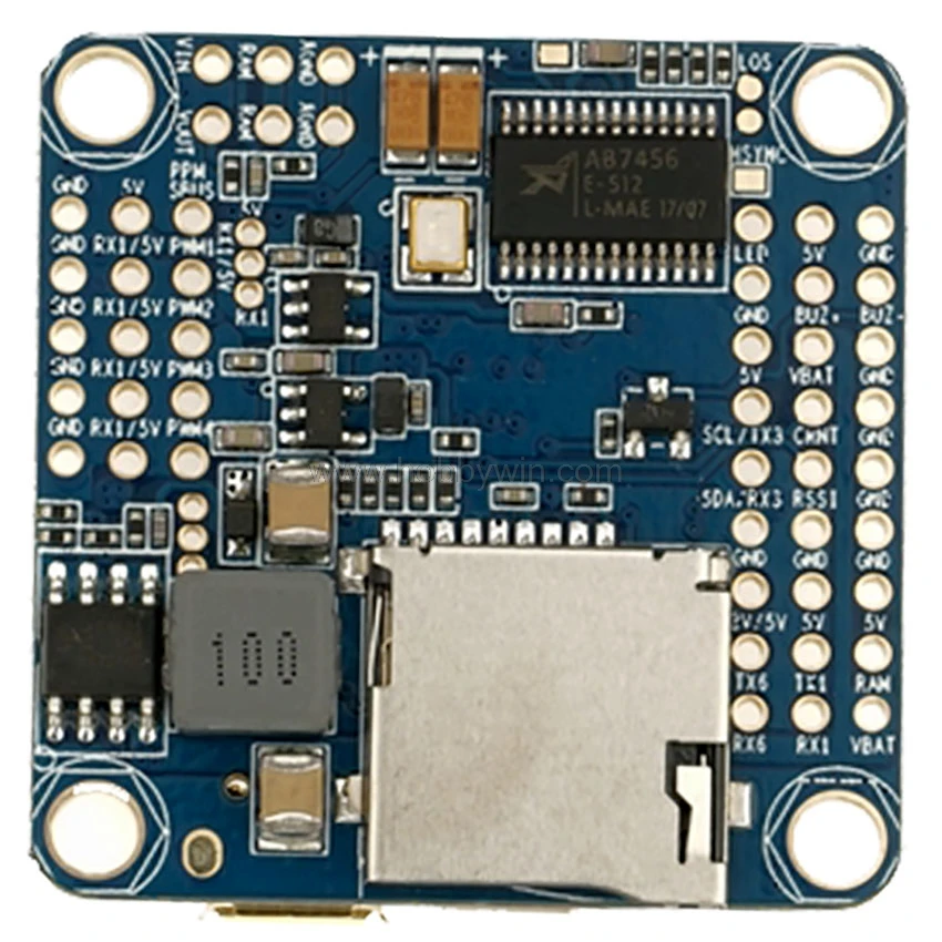 Контроллер полета Omnibus F4 V5 Airbot FLASH BEC OSD Baro 8pin 4 в 1 штекер ESC телеметрический