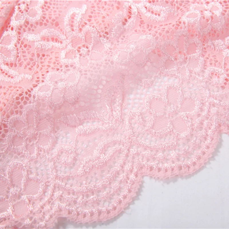 

Sexy Pantie Women Lace Panties Comfortable Breathable Low-Rise Hollow Ruffled Briefs