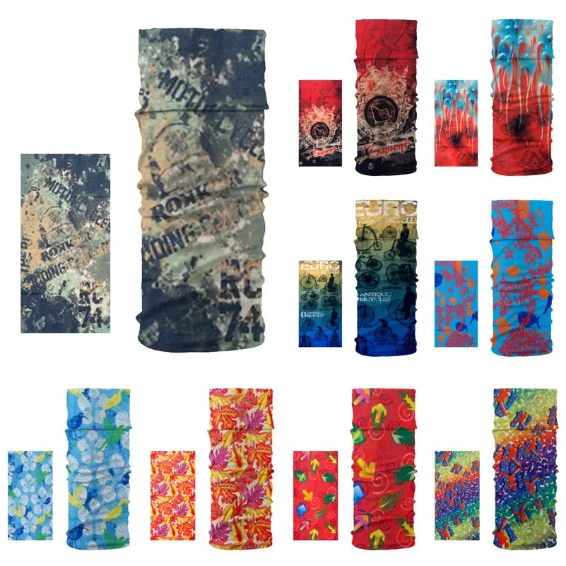 

Outdoor Cycling Scarf Men Women Sun Protection Bandana Neck Gaiters Riding Camping Hiking Scarves Multi Function Tube Bandanas