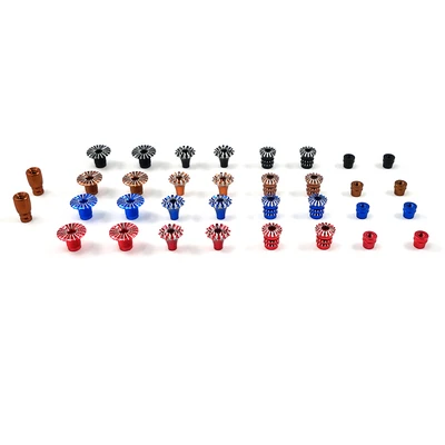 FrSky 3D M3 3 мм ЧПУ алюминиевый карданный шарнир наконечники передатчика противоскользящая Крышка для FrSky Taranis Q X7 X9D Plus пульт дистанционного управления