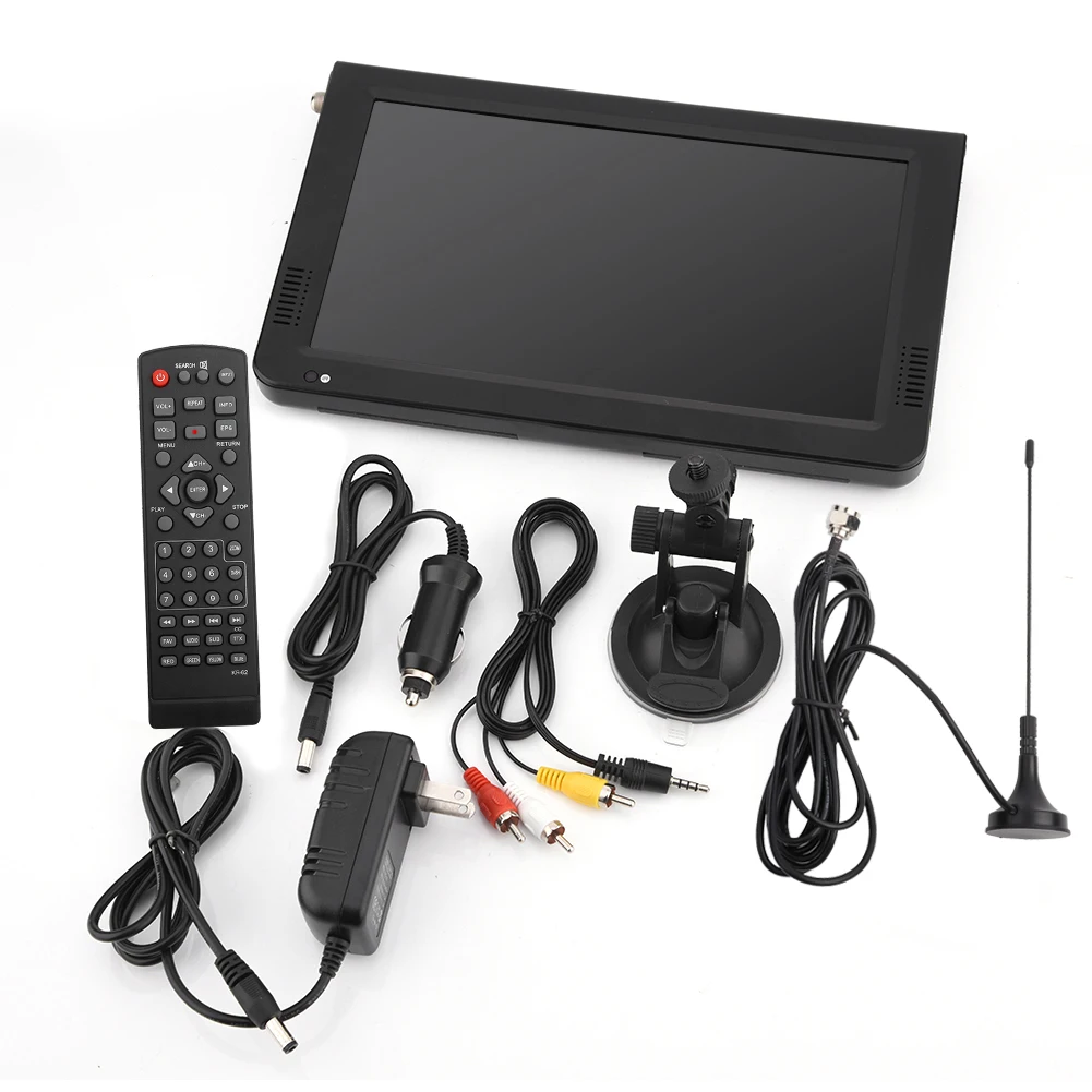 LEADSTAR 10 inch Digital Television ATSC Portable TV 1080P HD HDMI-compatible Video Player for Home Car US Plug 110220V | Электроника