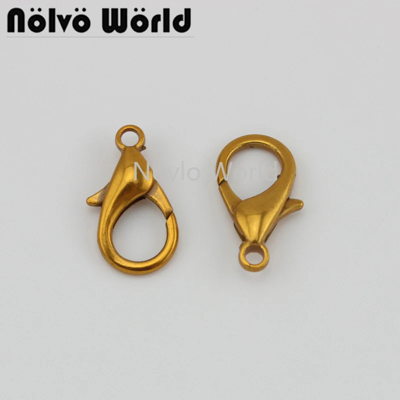 Мир Nolvo 5 20 24 9 шт. 3*3/8 мм дюйма старая золотая металлическая пряжка зажимы для сумки