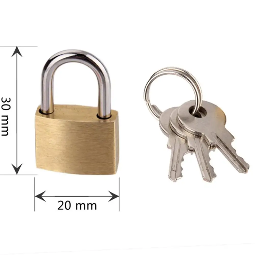 Новый Медный замок маленького размера с волчьей собакой латунный головой волка