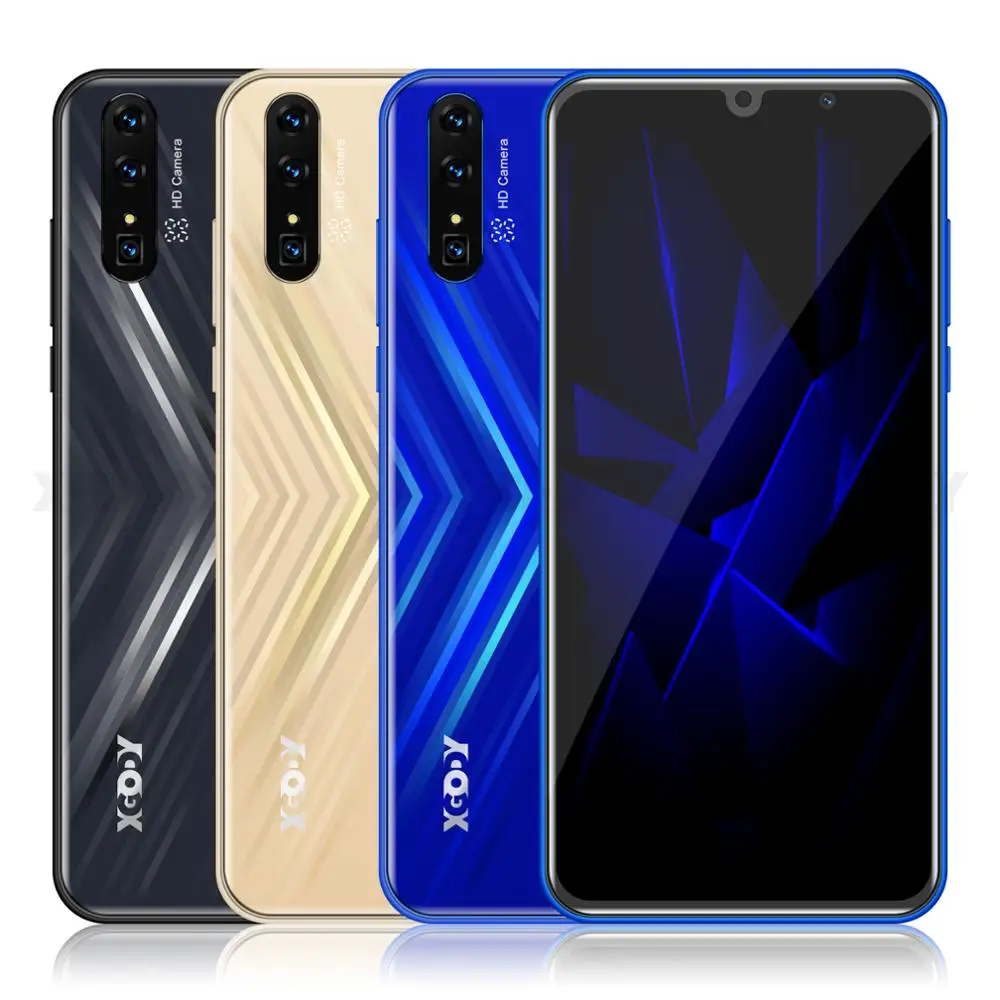 xgody 3g smartphone android 9 0 6 189 qhd cellphone 2gb ram 16gb rom 2800mah dual sim 5mp camera gps wi fi mate x mobile phone free global shipping
