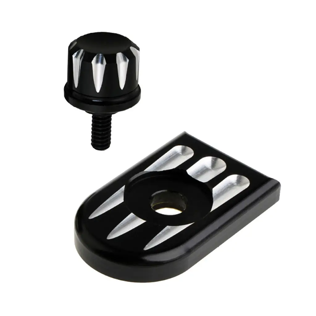 Алюминиевый сиденье на крыле болт язычок винт режущий край крышка для Harley типа C |