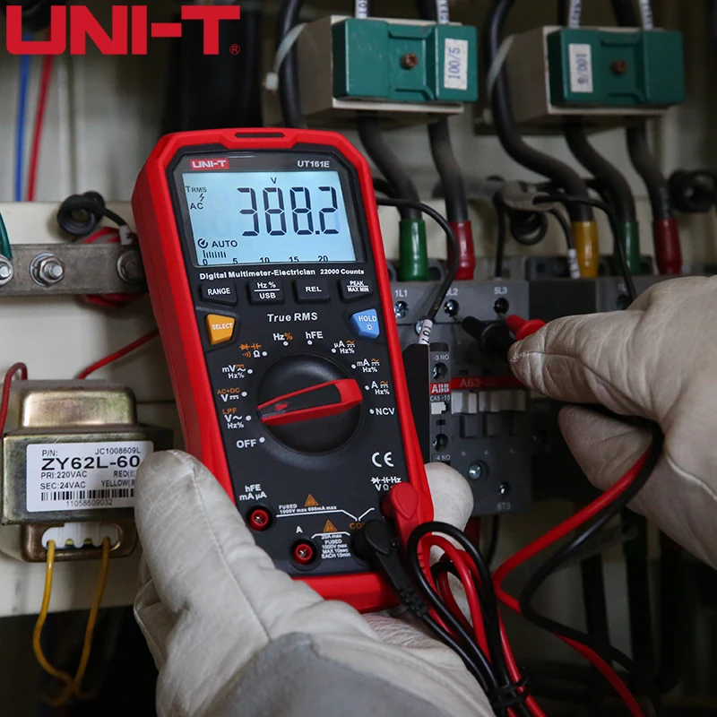 UNI-T Цифровой мультиметр UT61B UT61D UT61E Plus высокая точность 6000 отсчетов USB соединение