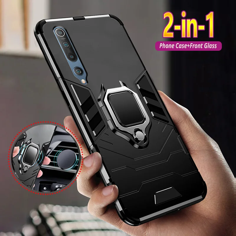 Армированный чехол для Xiaom MI10 MI9 MI8 Pro MI Note 10 9 8 SE CC9 CC9E 5X 6X A1 A2 Lite A3 9T Play противоударный
