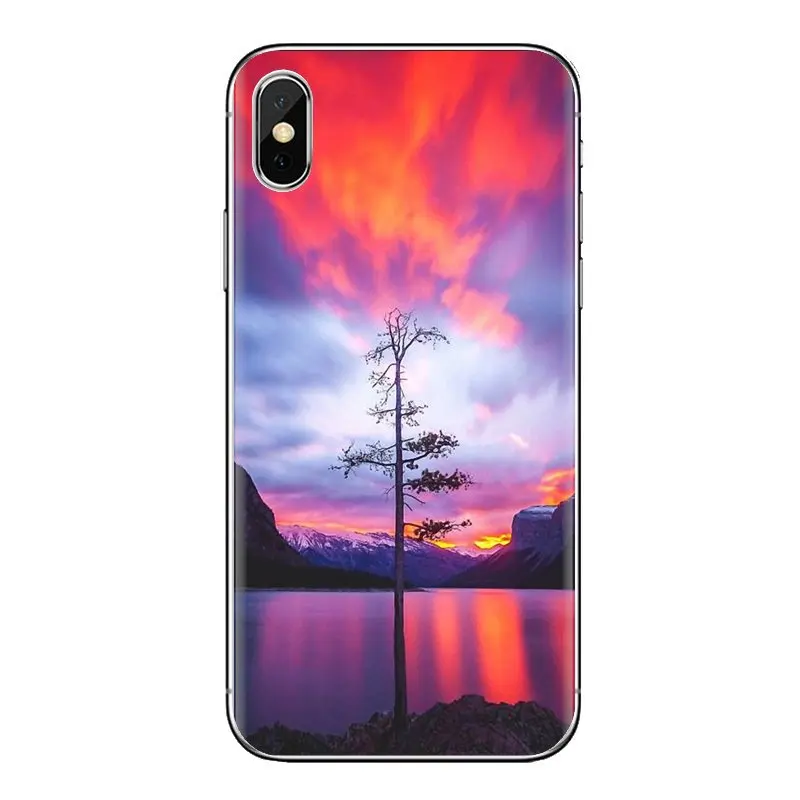Silicone Skin Cover Reflections Photography apply film For Samsung Galaxy S3 S4 S5 Mini S6 S7 Edge S8 S9 S10 Plus Note 3 4 5 8 9 |