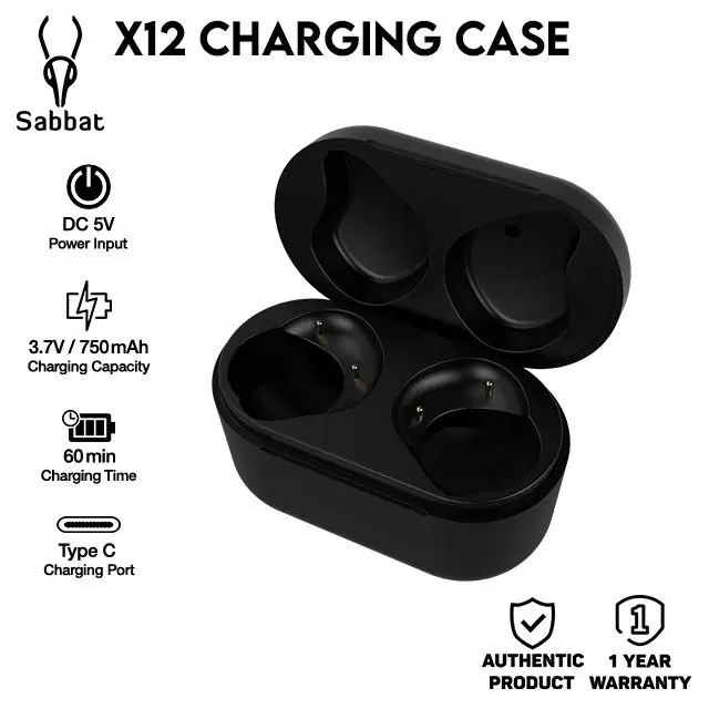 Estuche de carga Original para auriculares Bluetooth V5.0, cargador para Sabbat X12 Ultra y Pro
