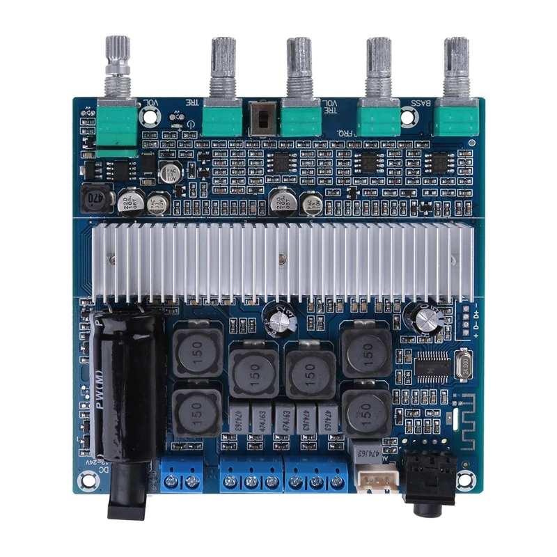 2*50 Вт + 100 Bluetooth совместимый 5 0 TPA3116D2 усилитель мощности сабвуфера плата 2 1 каналов