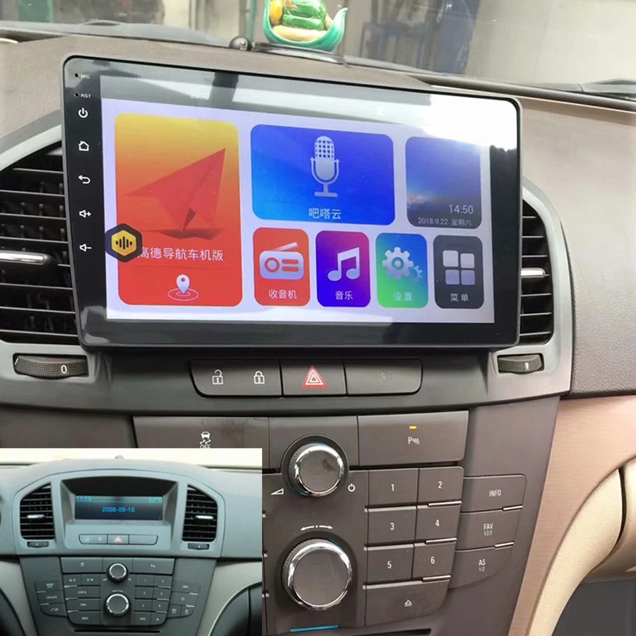 64 ГБ Android 10 Автомобильный мультимедийный плеер GPS для Opel Insignia 2010 Buick Regal Авторадио
