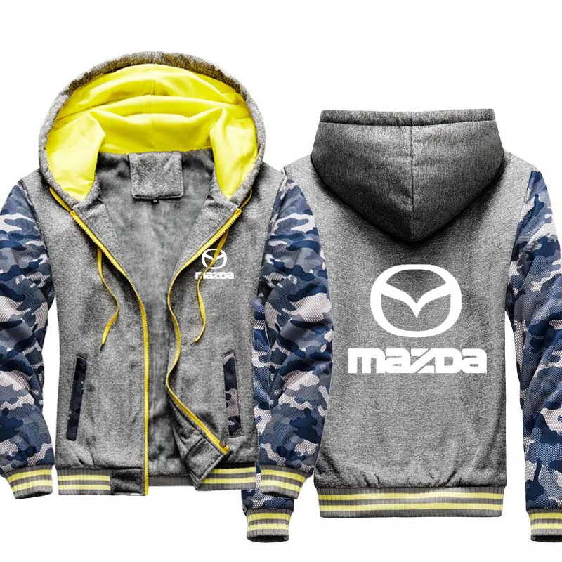 

Fashion Men's Hoodie Jacket Mazda Car Logo Print Harajuku Sweatshirts Mens Pure cotton Men's Hoodie