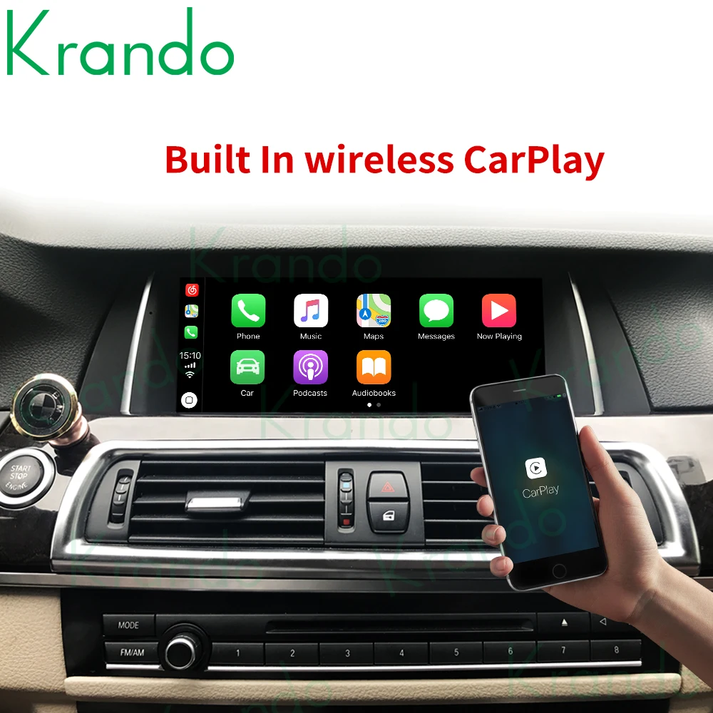 Автомагнитола Krando dvd проигрыватель с gps для BMW 5 Series F10 F11 10 0 25|Автомагнитолы| |