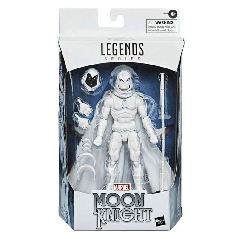 

6inches Hasbro Marvel Legends Avengers Superhero Moon Knight Anime Figure PVC Model Kids Toys To Childrens Christmas Gifts