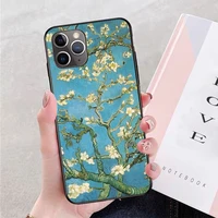 vincent van gogh blossoming almond tree phone case for iphone 11 pro x xr xs max 6 7 8 plus samsung s8 s9 s10 s20 a10 a50