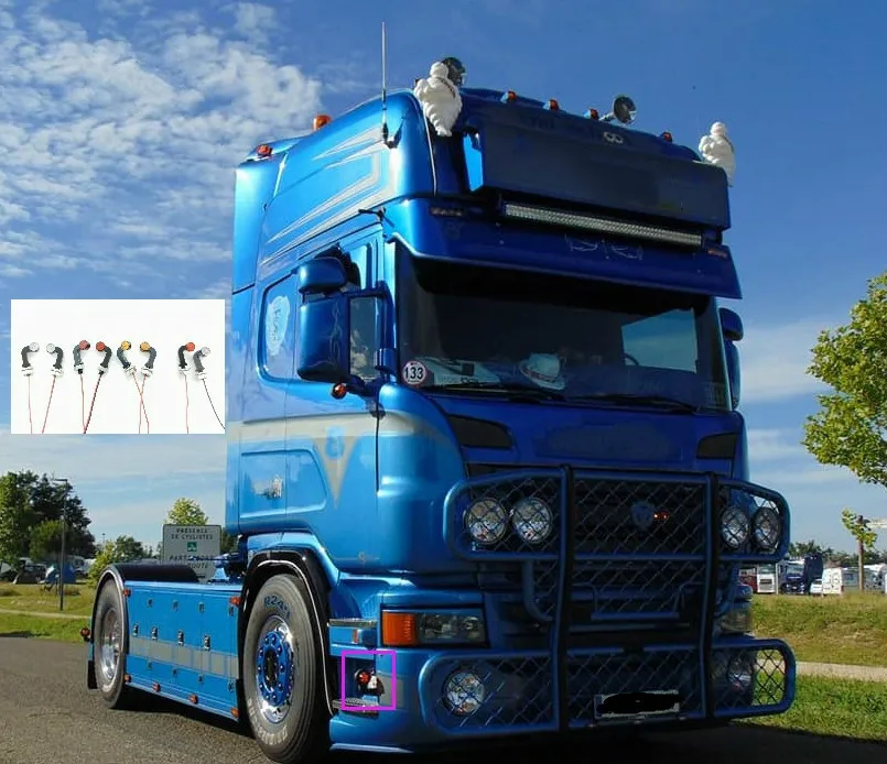 2 шт ультра яркий светодиодны