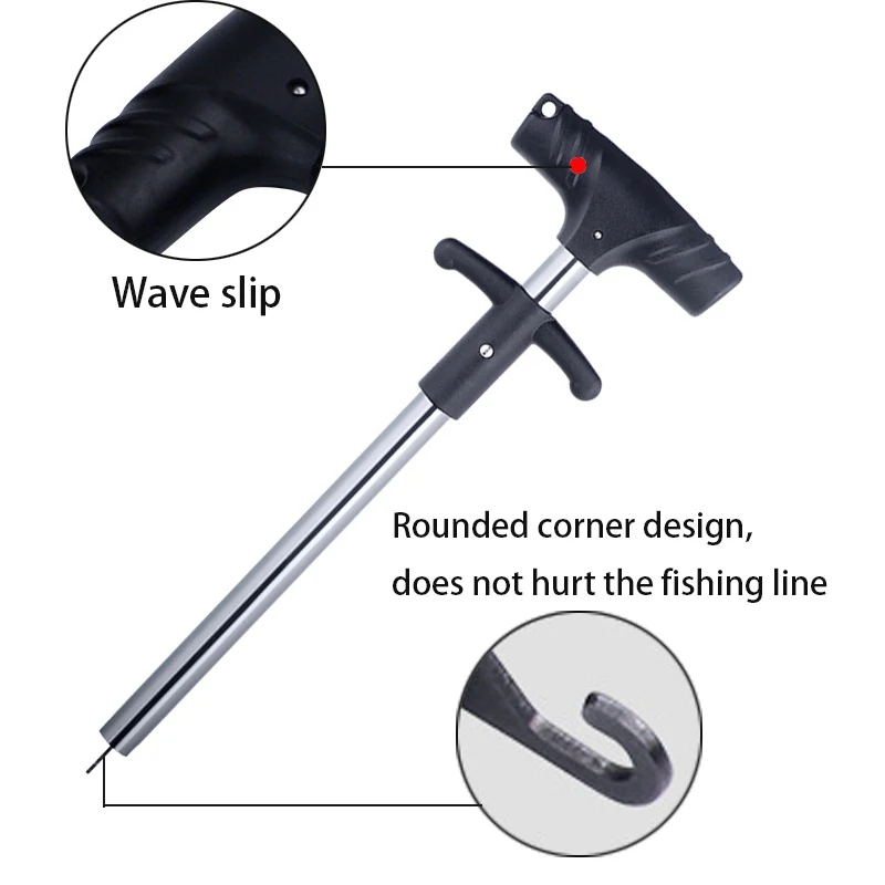 Easy Fish Portable Aluminum Tube Hook Detacher Remover Out Extractor Decoupling Device Tool | Спорт и развлечения