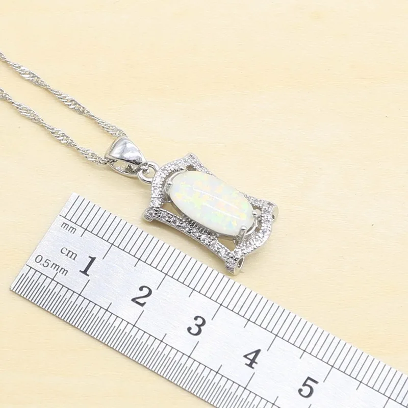 Женский ювелирный комплект из колье и серёг серебра 95% пробы | Украшения