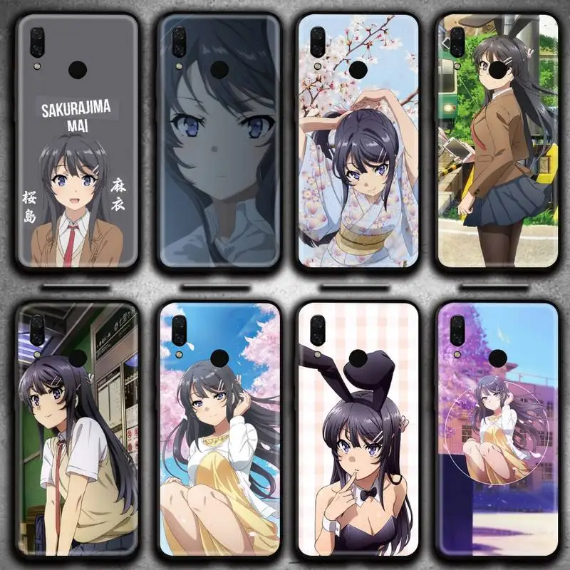 

Mai Sakurajima Aesthetic Phone Case Huawei Y6P Y8S Y8P Y5II Y5 Y6 2019 P Smart Prime Pro