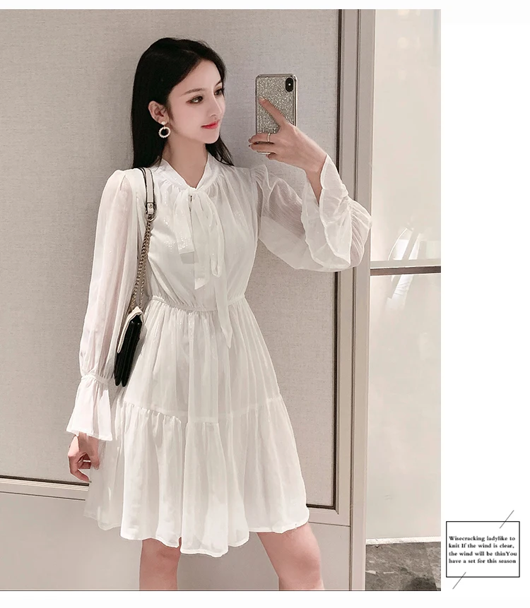 2019 Runway Dress Women High Quality Fashion Large Long Sleeve Elegant Ladies | Женская одежда