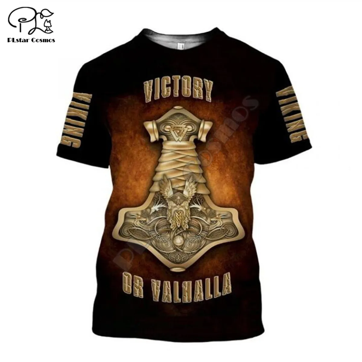 

2020 New Fashion Men women hoodies 3D Printed Viking Tattoo t shirt tees shorts sleeve Apparel Unisex cosplay streetwear style-1