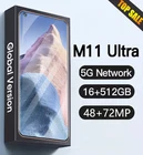 Смартфон глобальная версия M11 Ultra, 7,3 дюйма, 16 ГБ + 1 ТБ, 6800 мАч, 64 мп, разблокированные мобильные телефоны, сотовые телефоны, телефон