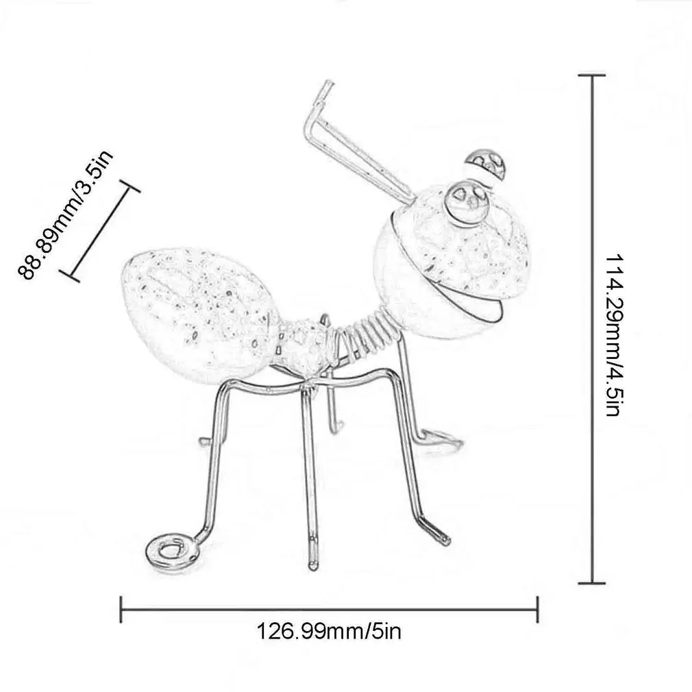 

Cute Cartoon Ant Wall Decoration Hanging Pendant Creative Craft Bedroom Art Wall Accents Handcrafted Decor Dorm Room