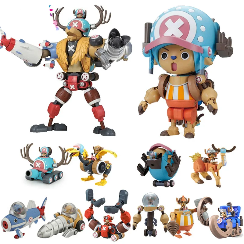 TAKARA TOMY Genuine One Piece Chopper Assembly Model Fit Robot Tank Submarine Action Figure Model