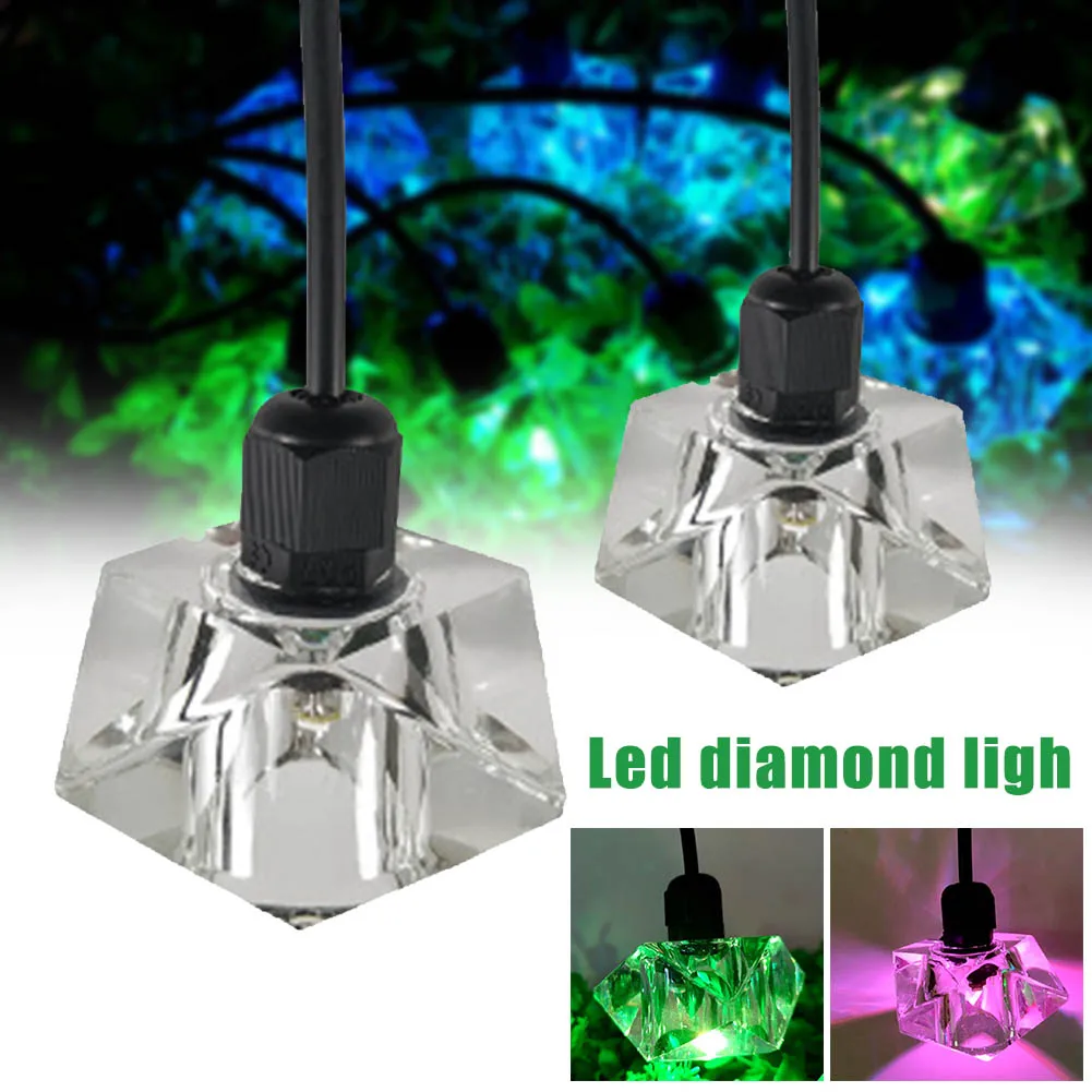 Современные акриловые подвесные светильники в форме бриллианта потолочные