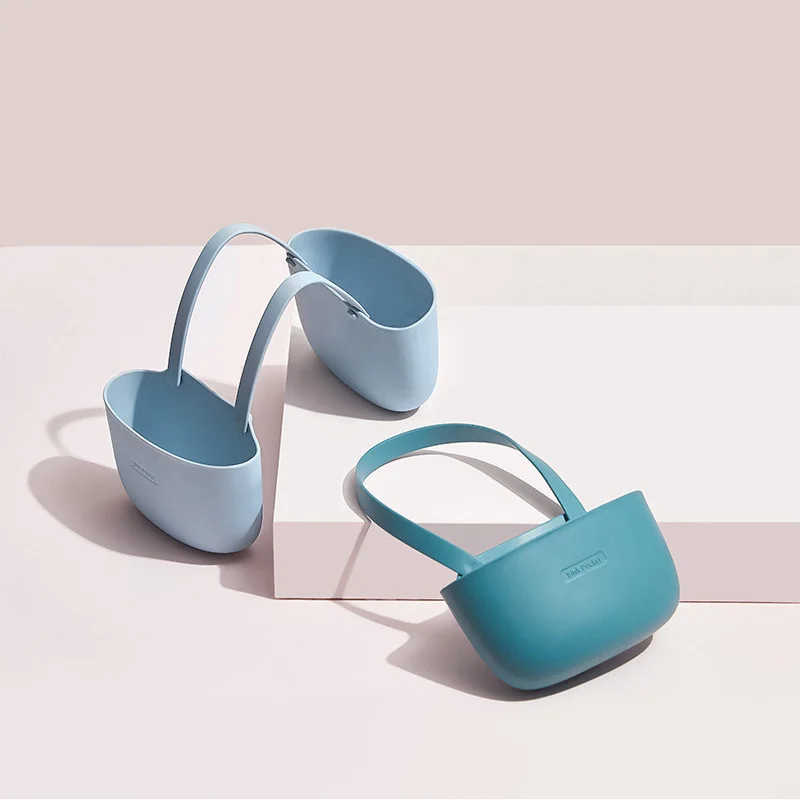 1Pcs Drain Basket Home Storage Gadgets Single Layer/Double Layer Multi Purpose Pure Color Strainers Fruit Vegetable Colander | Дом и сад